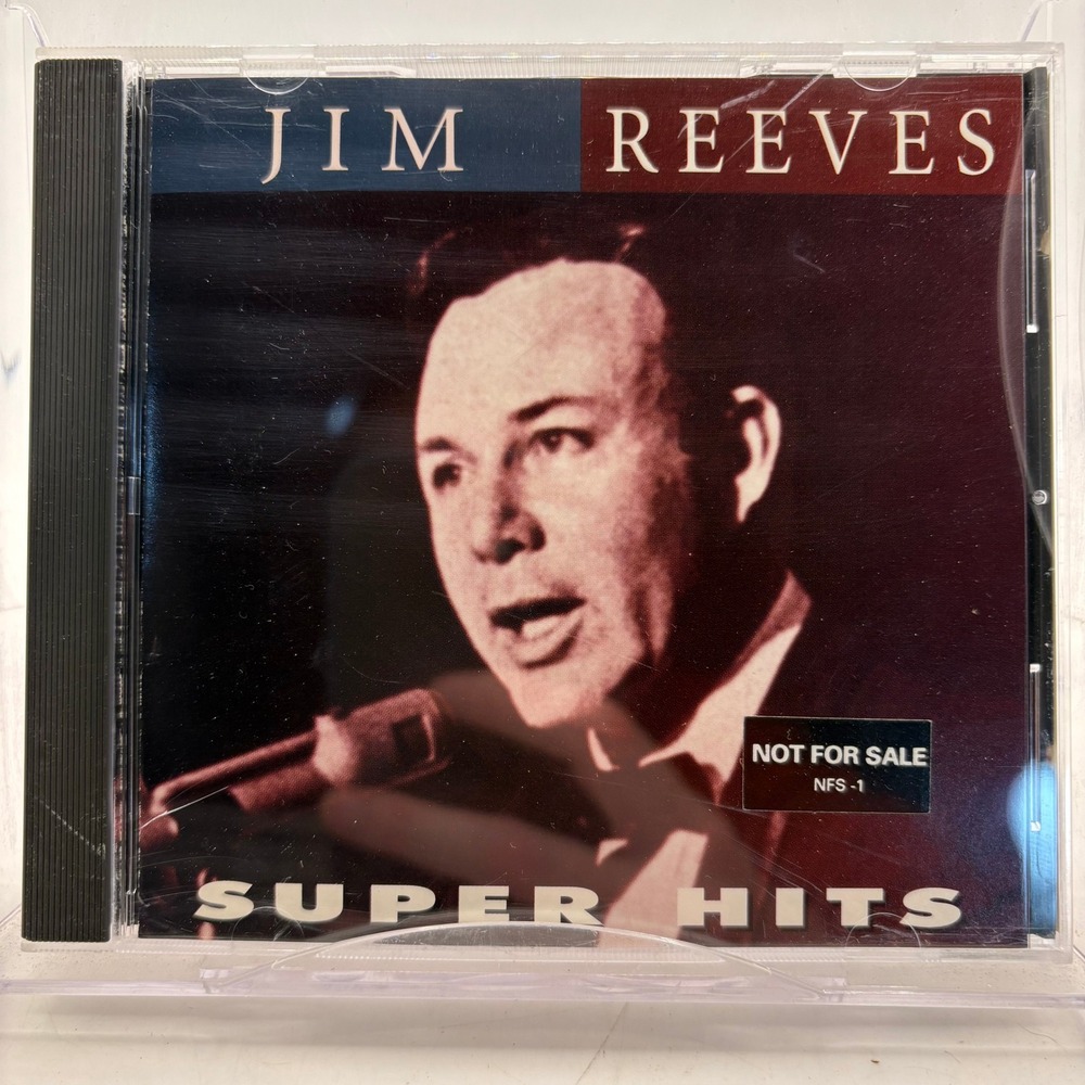 Jim Reeves Super Hits CD RCA 07863-67759-2 Promo Not For Sale Country Music 1999